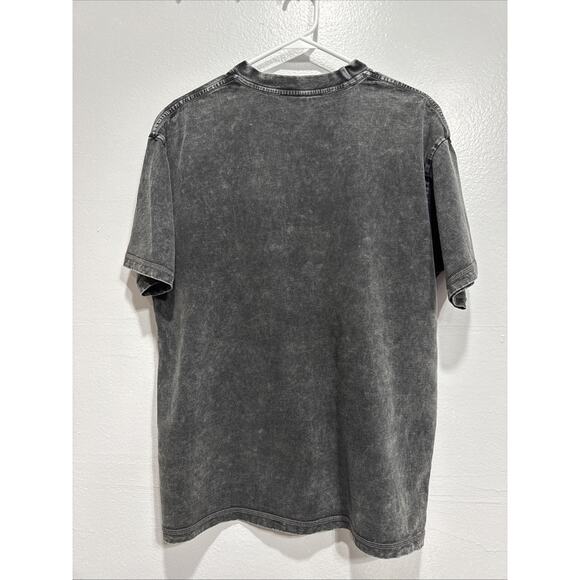 RIFLESSI Men's S Heavyweight Graphic Print Tee Short Sleeve Loose Fit T-Shirt - Picture 2 of 10